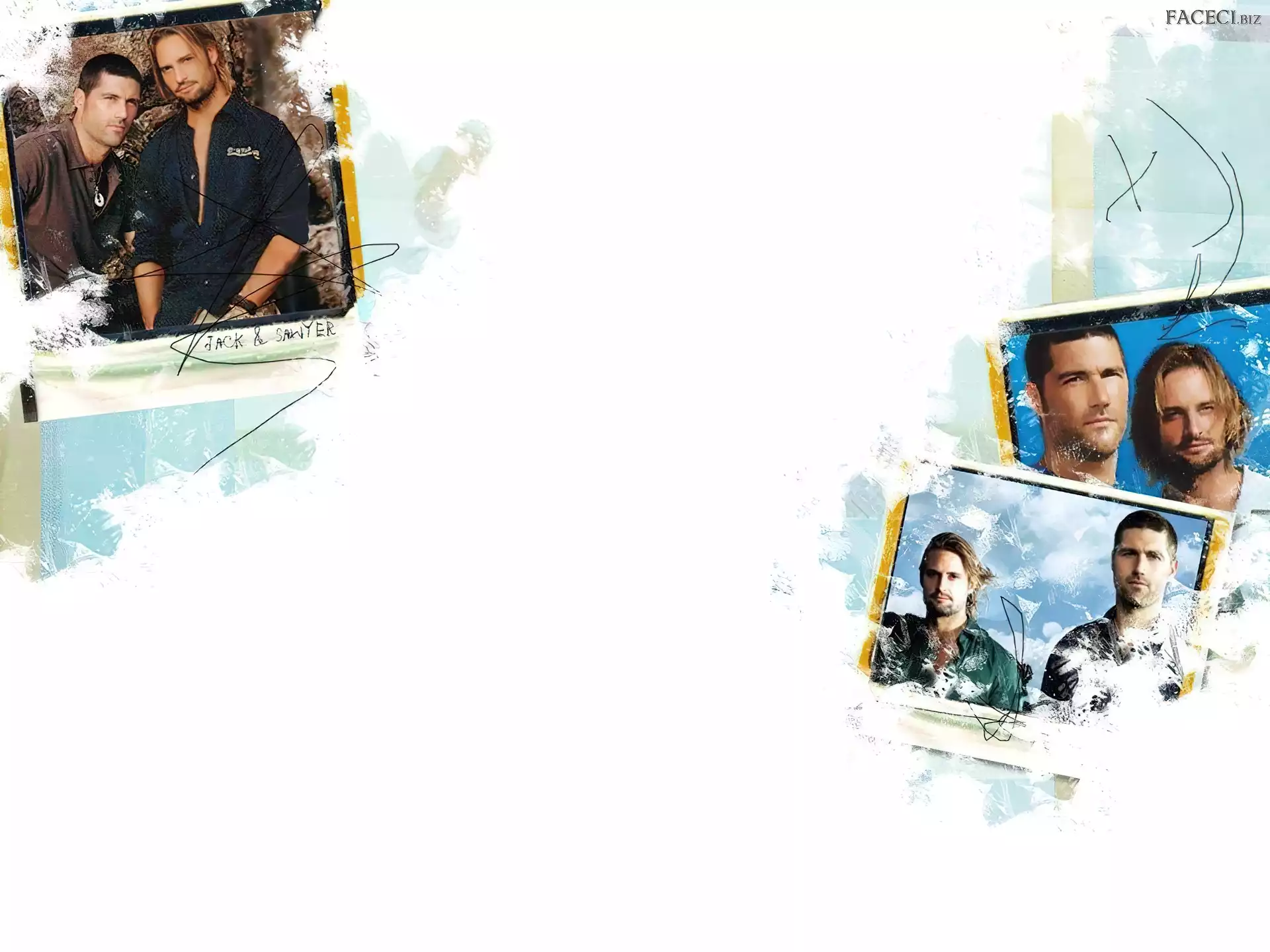 Matthew Fox, Lost, Josh Holloway, Serial, Zagubieni