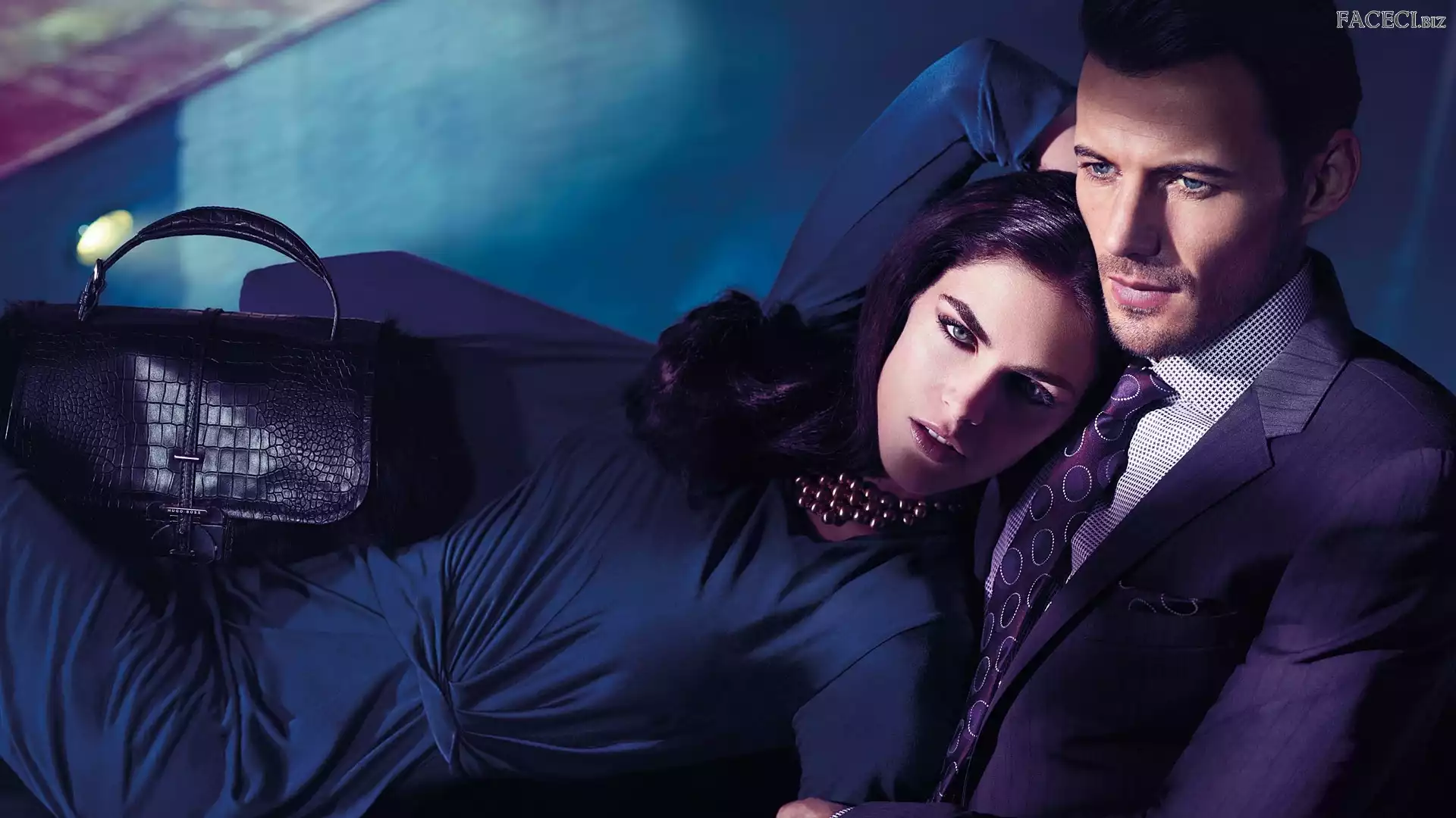 Mężczyzna, Kobieta, Styl, Moda, Hilary Rhoda, Torebka